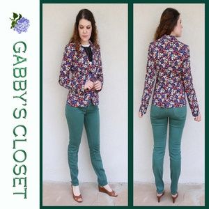 QMack Floral Blazer size 0